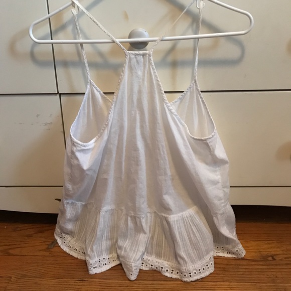 White racer back tank top - Picture 2 of 2